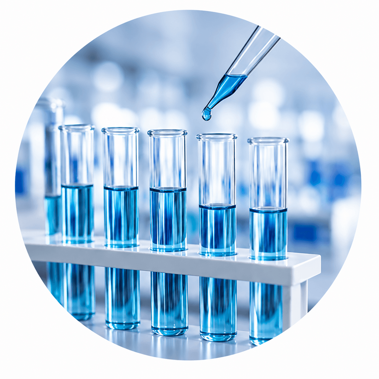 Product development with technical laboratory setup
